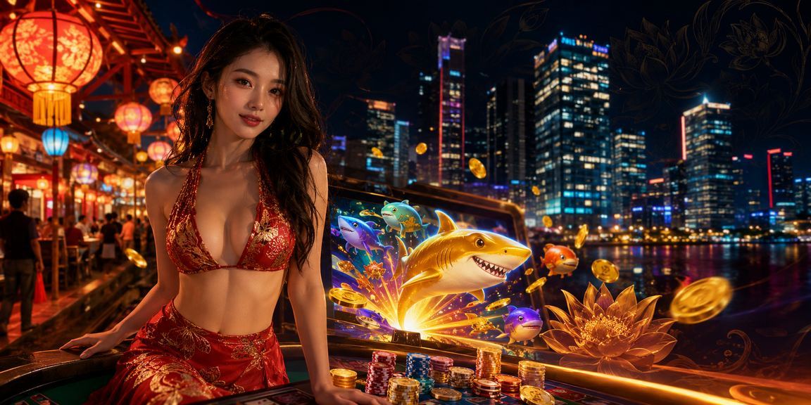Người dùng tại Hà Nội chơi bắn cá và khám phá game tại chợ đêm – trải nghiệm 300i