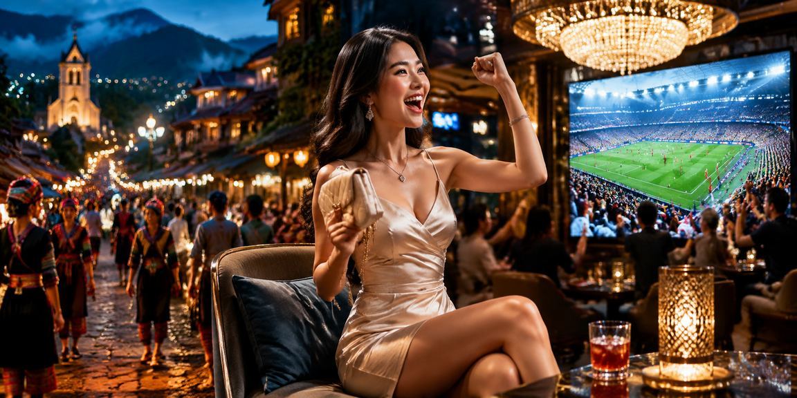 Người chơi tại Sa Pa tham gia cá cược thể thao trên mobile với phong cảnh núi rừng